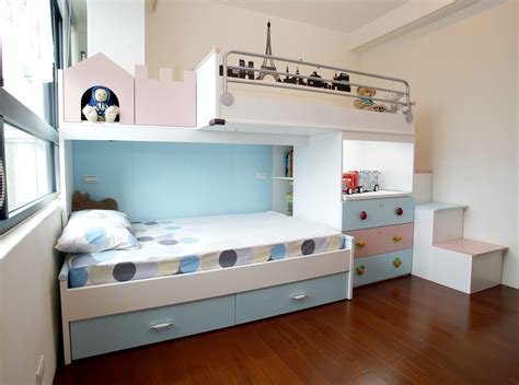 露台掛枱 兒童床設計